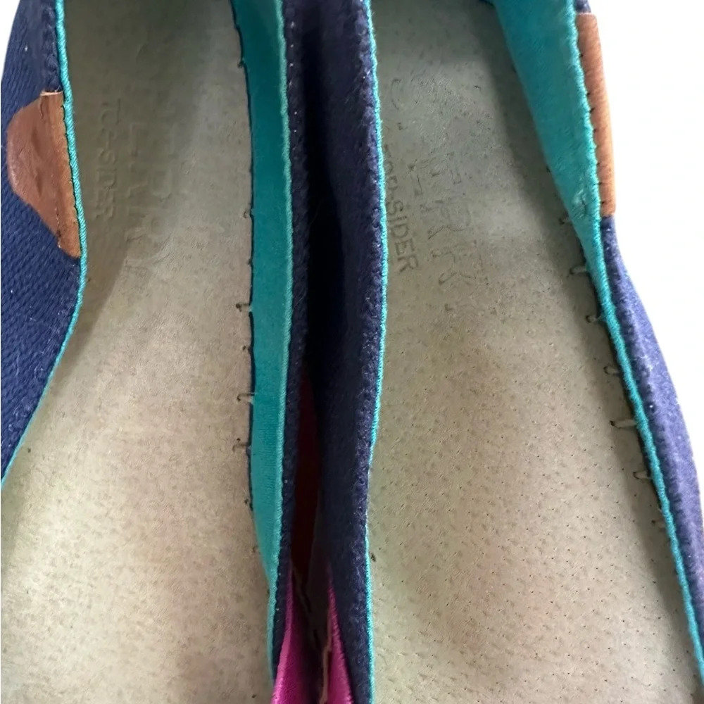Sperry Katama Cape - Blue Seaweed Print Size 8 - Picture 8 of 8